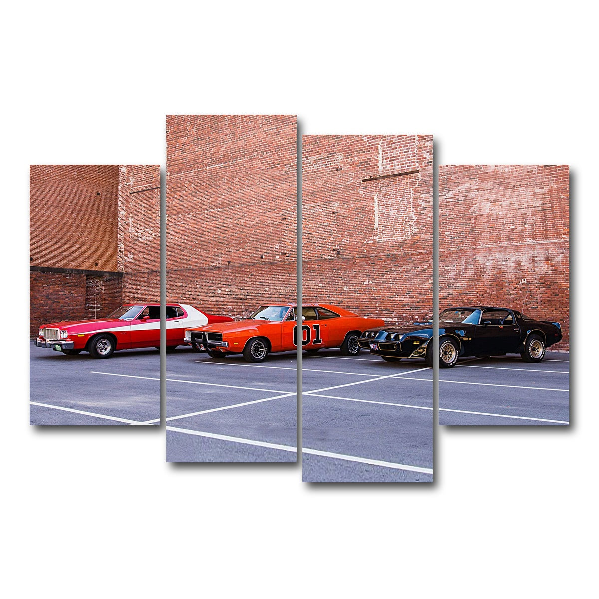 Classic Movie Cars Wall Art