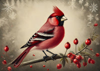 Classic Northern Cardinal Wall Art