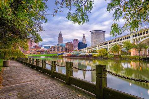 Cleveland Cuyahoga River Wall Art