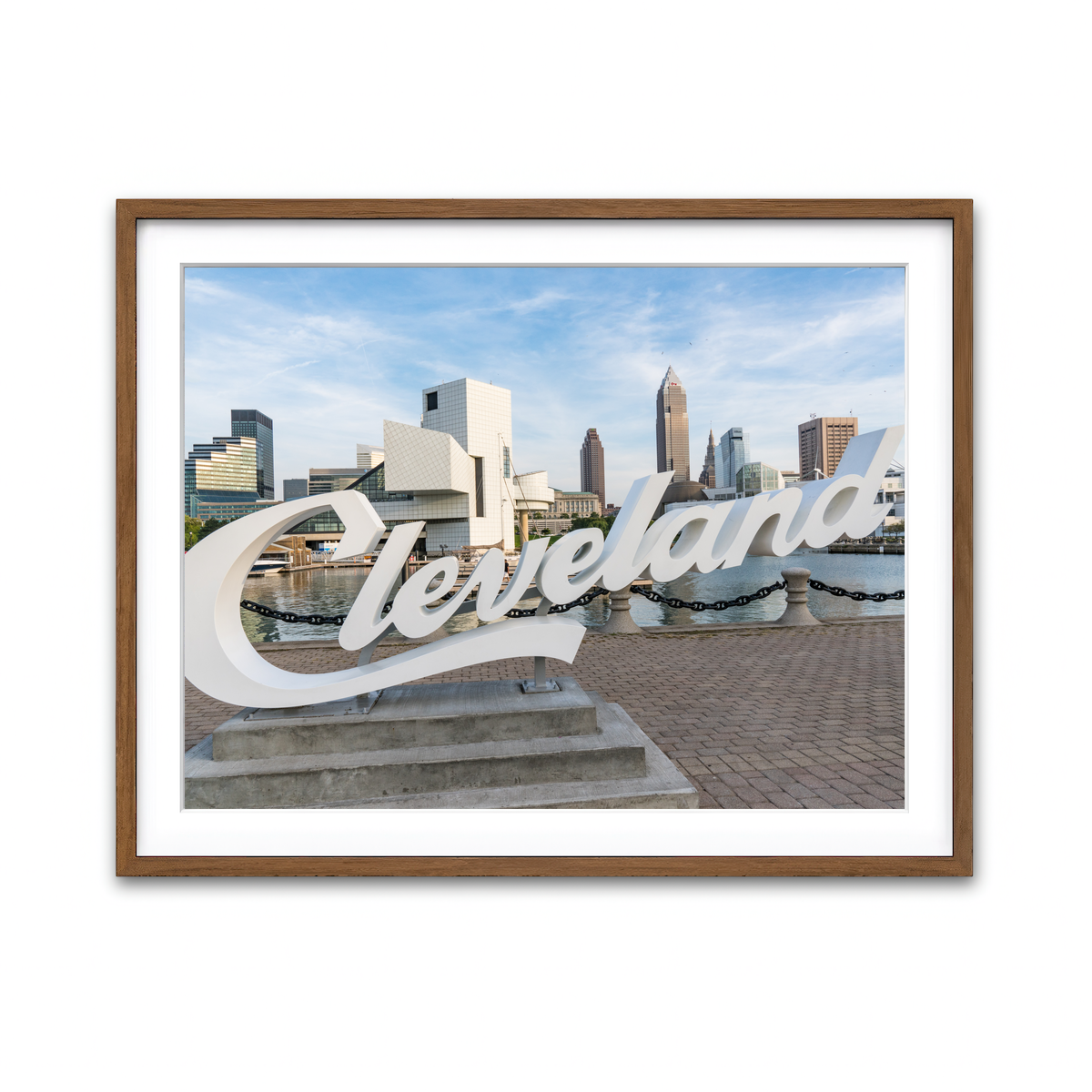 Framed Print 4x3 Walnut