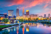 Cleveland Skyline Wall Art