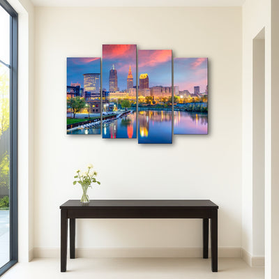 AUTO-MOCKUP ROOM | Cleveland Skyline