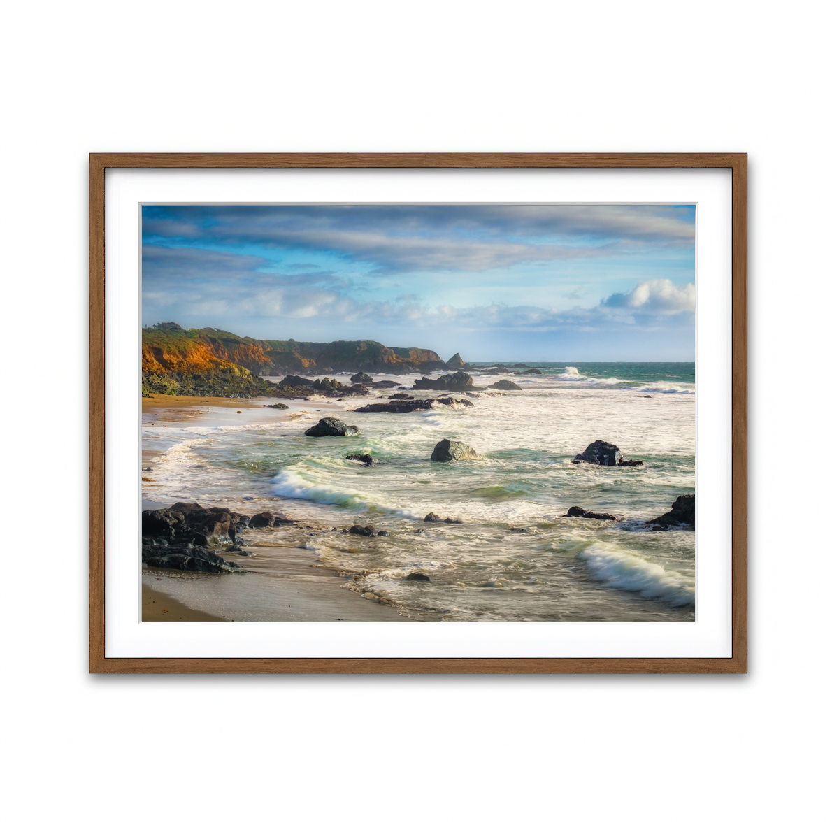 Framed Print 4x3 Walnut