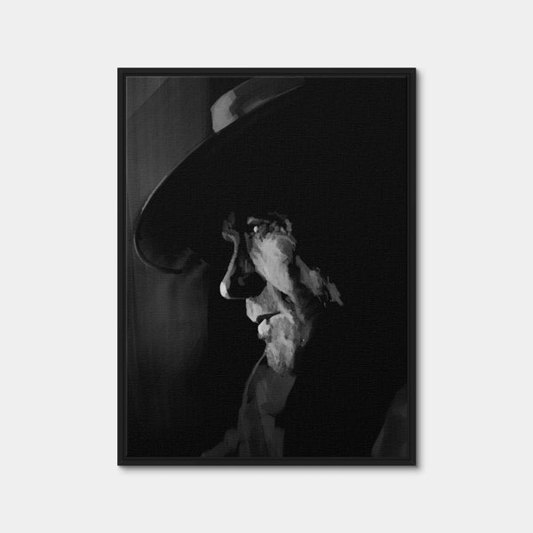 Clint Wall Art — Framed Canvas Format preview