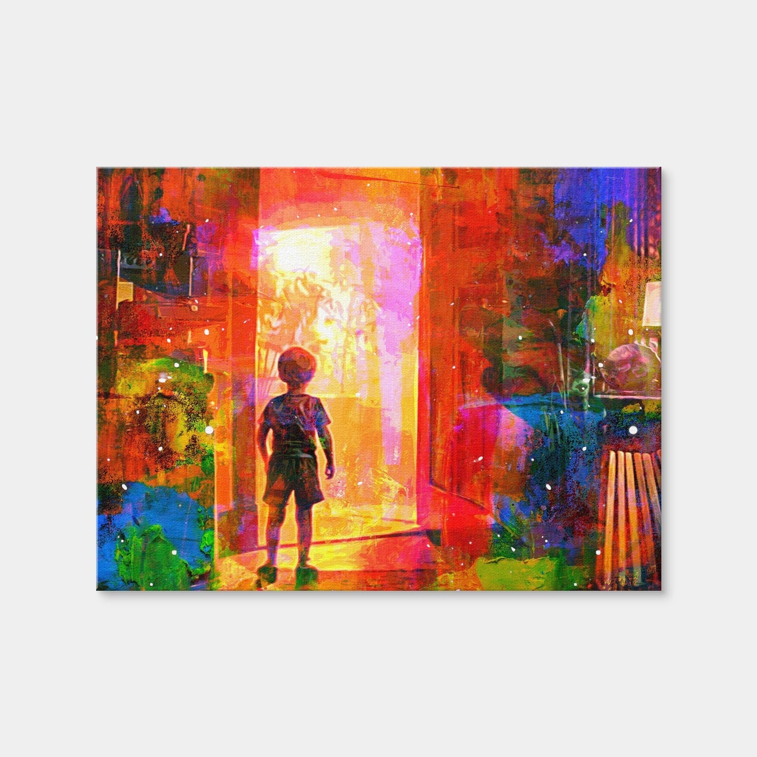 AUTO-MOCKUP WHITE | Close Encounters of the Third Kind | 1 Piece | Gallery Wrap Canvas | group=4x3