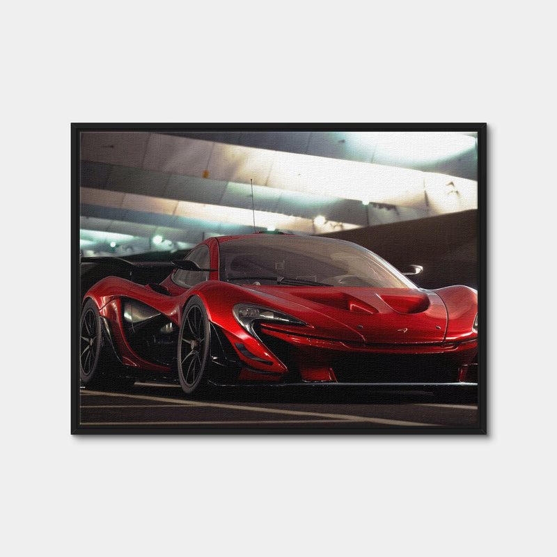 AUTO-MOCKUP WHITE | Close Up | 1 Piece | Black Framed Canvas | group=4x3