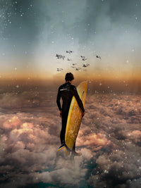 Cloud surf canvas art Wall Art