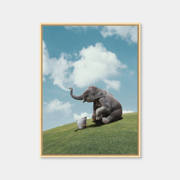 Cloudmaker Wall Art — Framed Canvas Format preview