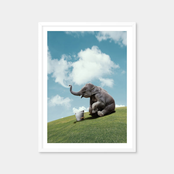 Cloudmaker Wall Art — Framed Print Format preview