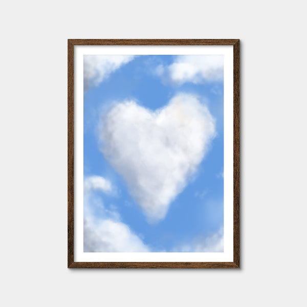 Clouds Wall Art — Framed Print Format preview
