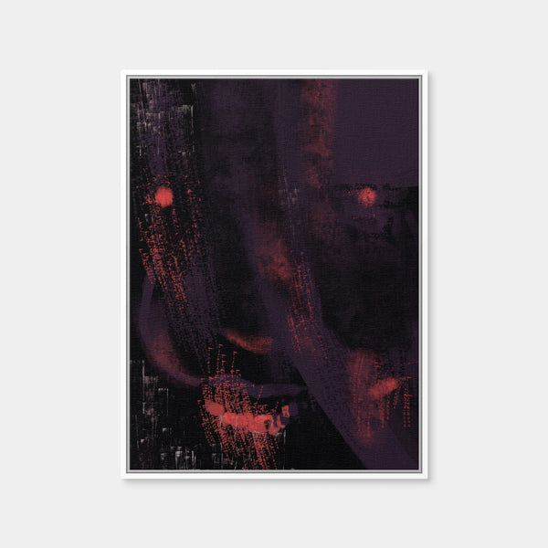 Clown Abstract Wall Art — Framed Canvas Format preview
