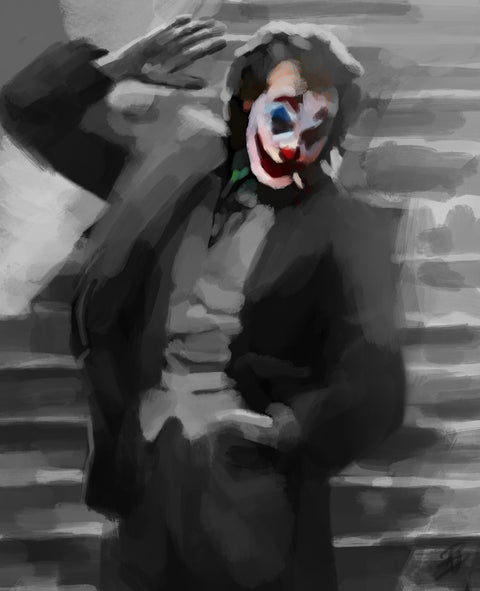 Clown Face Wall Art