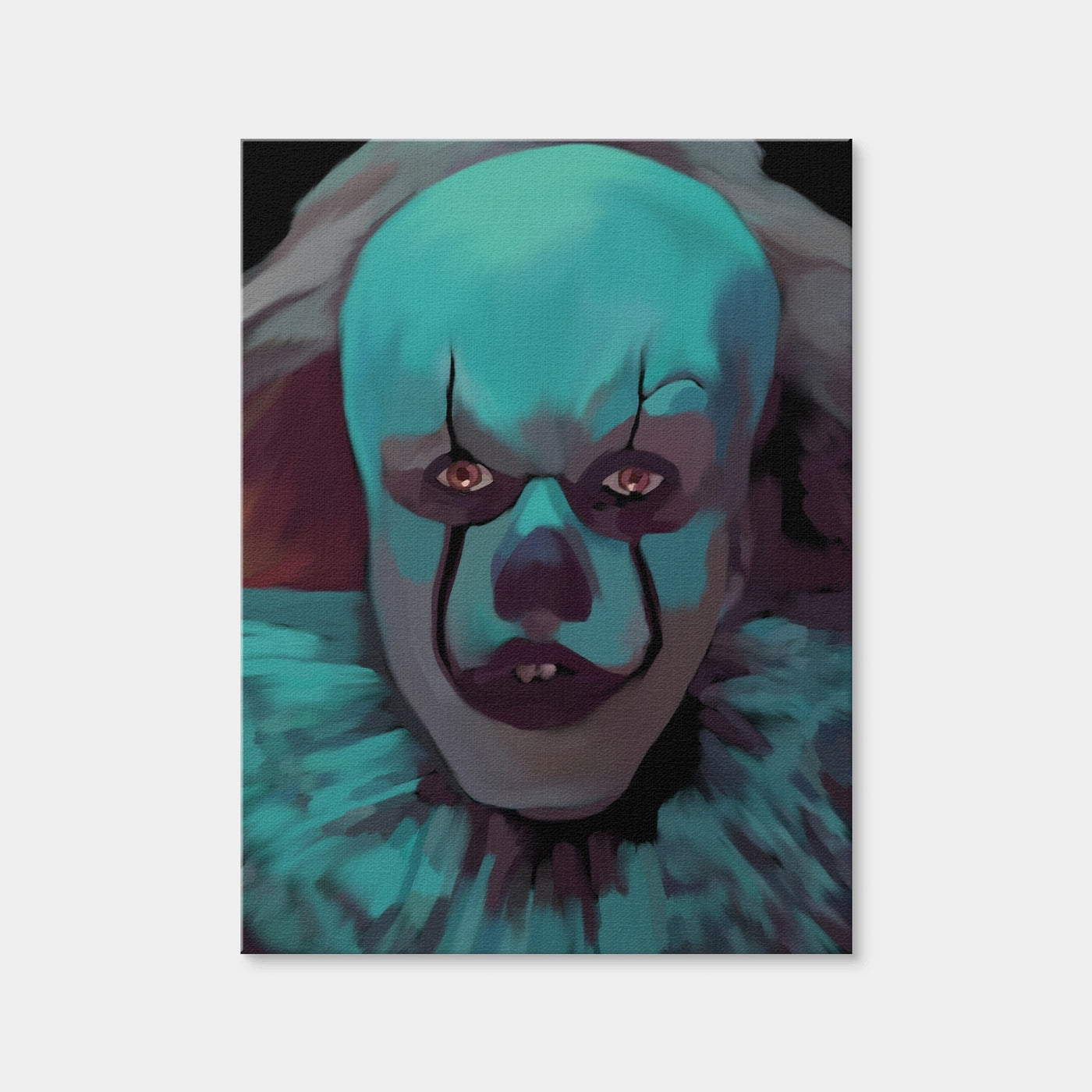 AUTO-MOCKUP WHITE | Clown In Blue | 1 Piece | Gallery Wrap Canvas | group=3x4