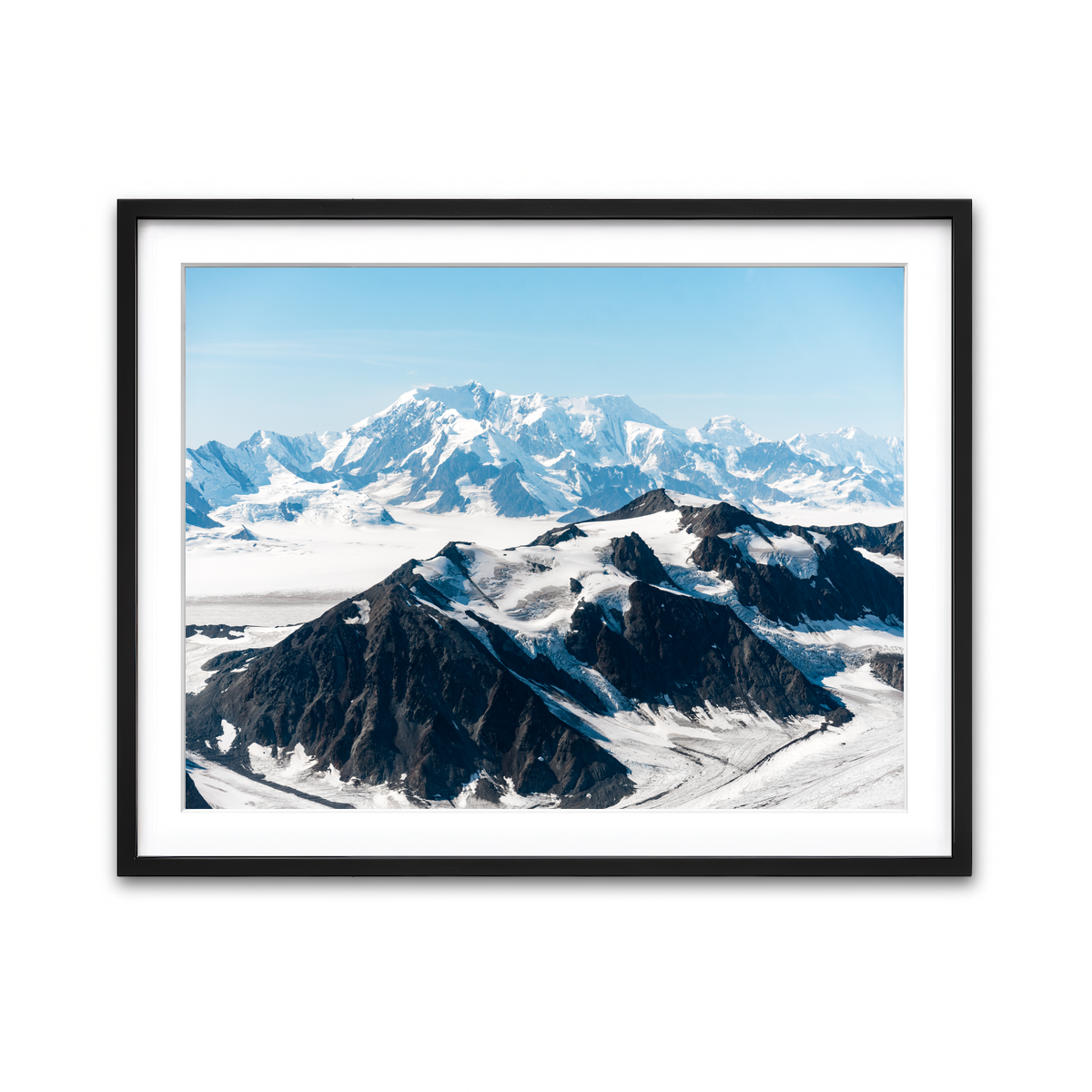 Framed Print 4x3 Black