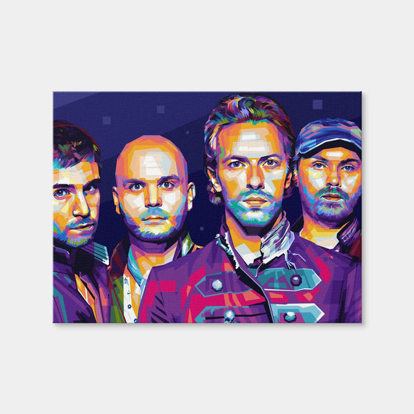 Coldplay Wall Art — Canvas Wrap Format preview