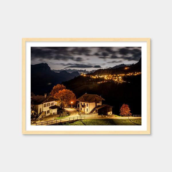 Colle Santa Lucia Wall Art — Framed Print Format preview