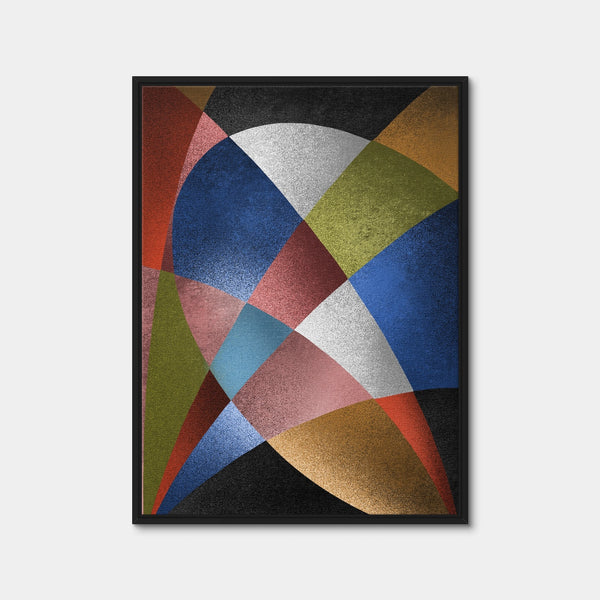 Color Scheme Wall Art — Framed Canvas Format preview