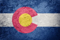 Colorado Flag Wall Art