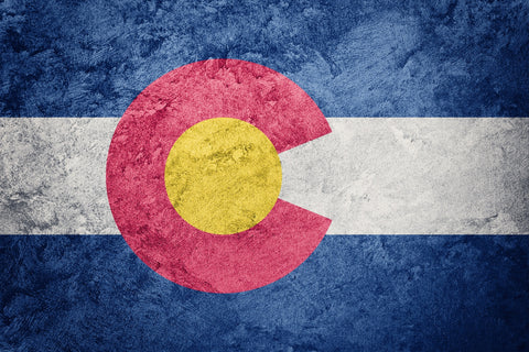 Colorado Flag Wall Art