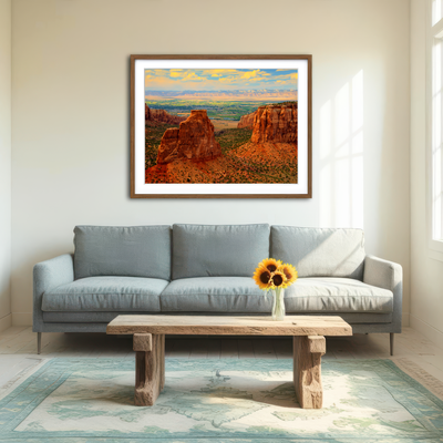 AUTO-MOCKUP ROOM | Colorado National Monument Wall Art