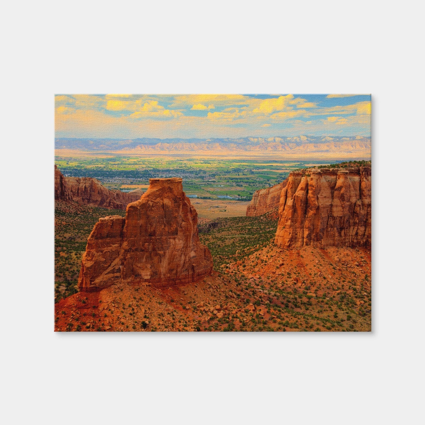 AUTO-MOCKUP WHITE | Colorado National Monument | 1 Piece | Gallery Wrap Canvas | group=4x3