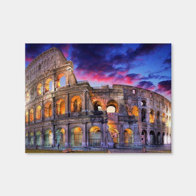 AUTO-MOCKUP WHITE | Colosseum | 1 Piece | Gallery Wrap Canvas | group=4x3