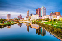Columbus Ohio Skyline Wall Art