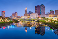 Columbus Skyline Wall Art