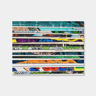 AUTO-MOCKUP WHITE | Comic Book Stack | 1 Piece | Gallery Wrap Canvas | group=4x3