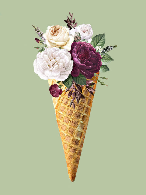 Cone flower canvas art Wall Art