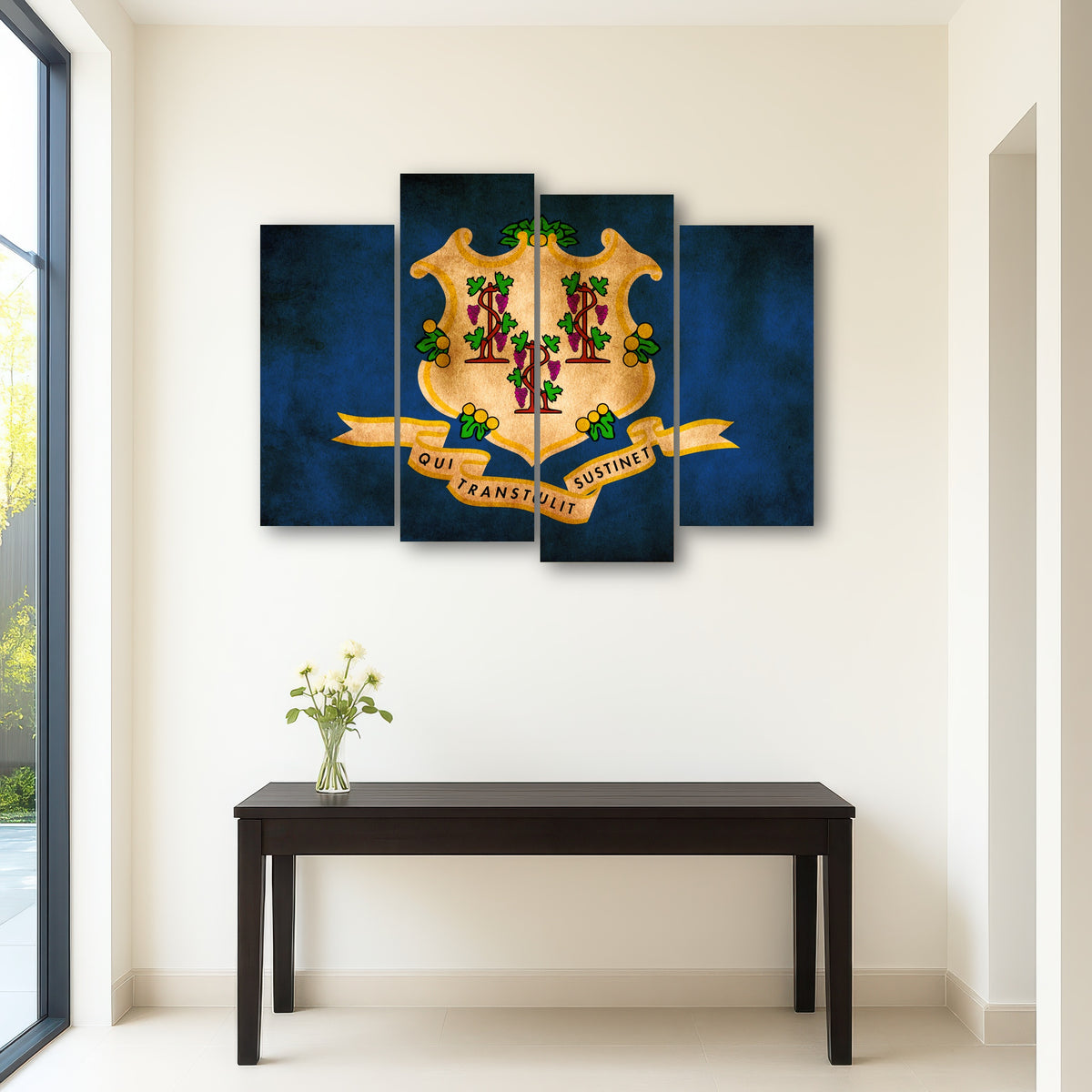 AUTO-MOCKUP ROOM | Connecticut State Flag