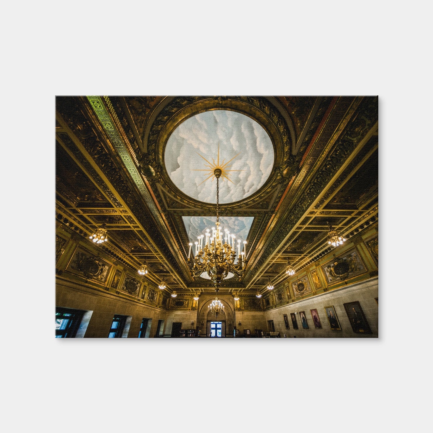 AUTO-MOCKUP WHITE | Connecticut State Library - Interior | 1 Piece | Gallery Wrap Canvas | group=4x3