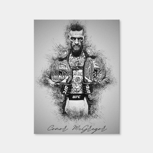 Conor McGregor Wall Art — Canvas Wrap Format preview