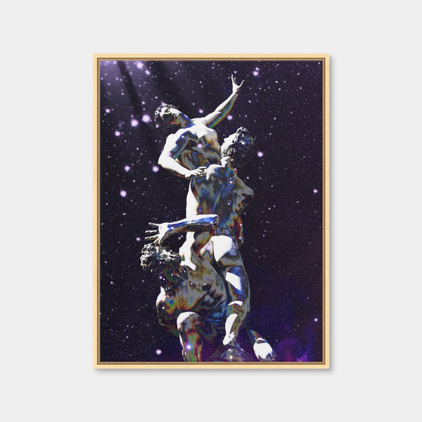 Constellation Wall Art — Framed Canvas Format preview