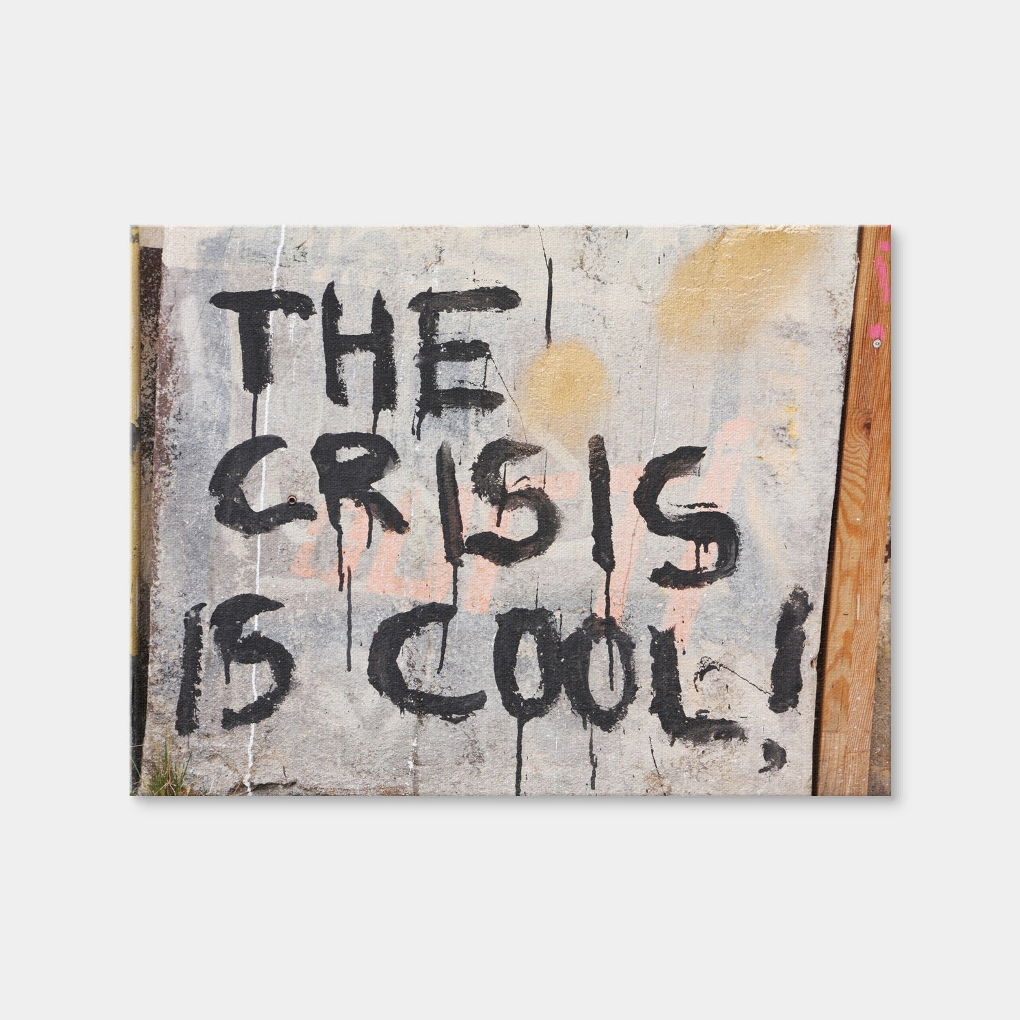 AUTO-MOCKUP WHITE | Cool Crisis - Berlin | 1 Piece | Gallery Wrap Canvas | group=4x3