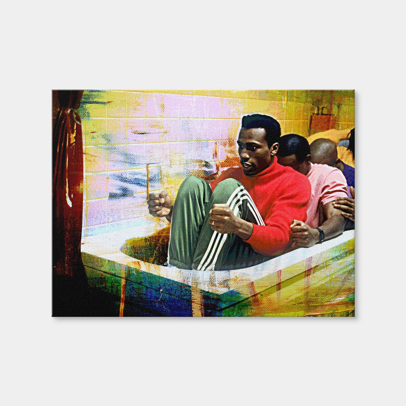 AUTO-MOCKUP WHITE | Cool Runnings Bathtub | 1 Piece | Gallery Wrap Canvas | group=4x3