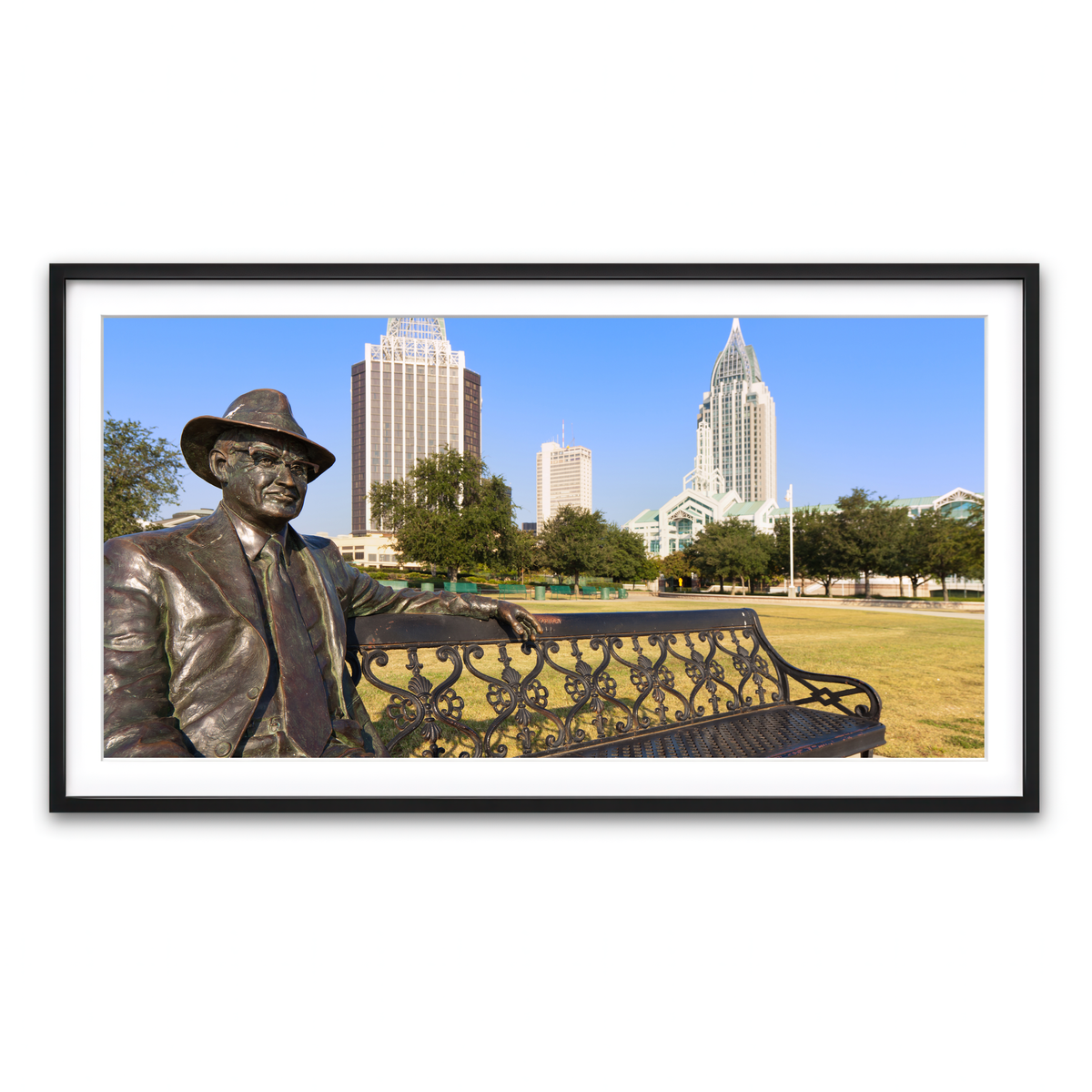 Framed Print 2x1 Black