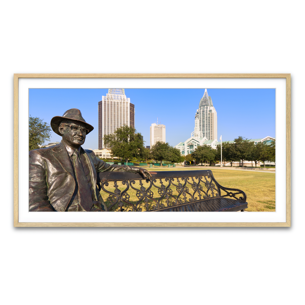 Framed Print 2x1 Natural