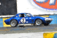 Corvette Grand Sport Side Wall Art