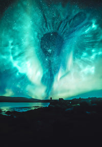 Cosmic eye Wall Art