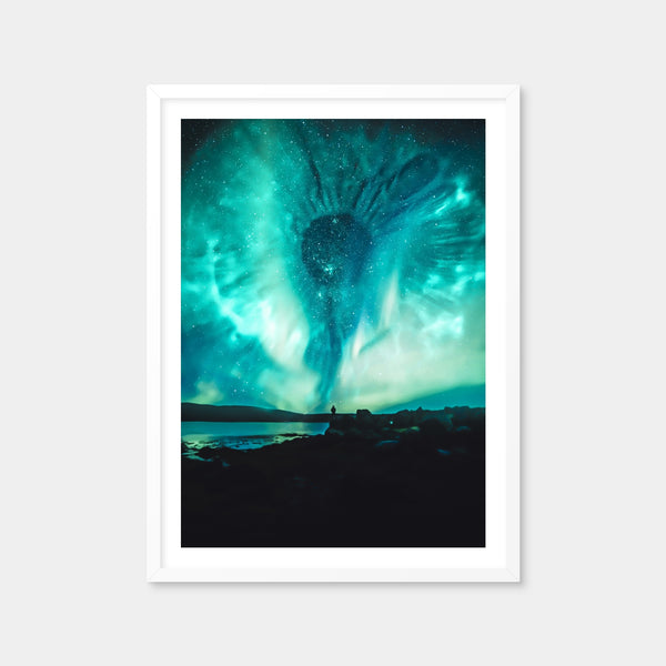 Cosmic Eye Wall Art — Framed Print Format preview