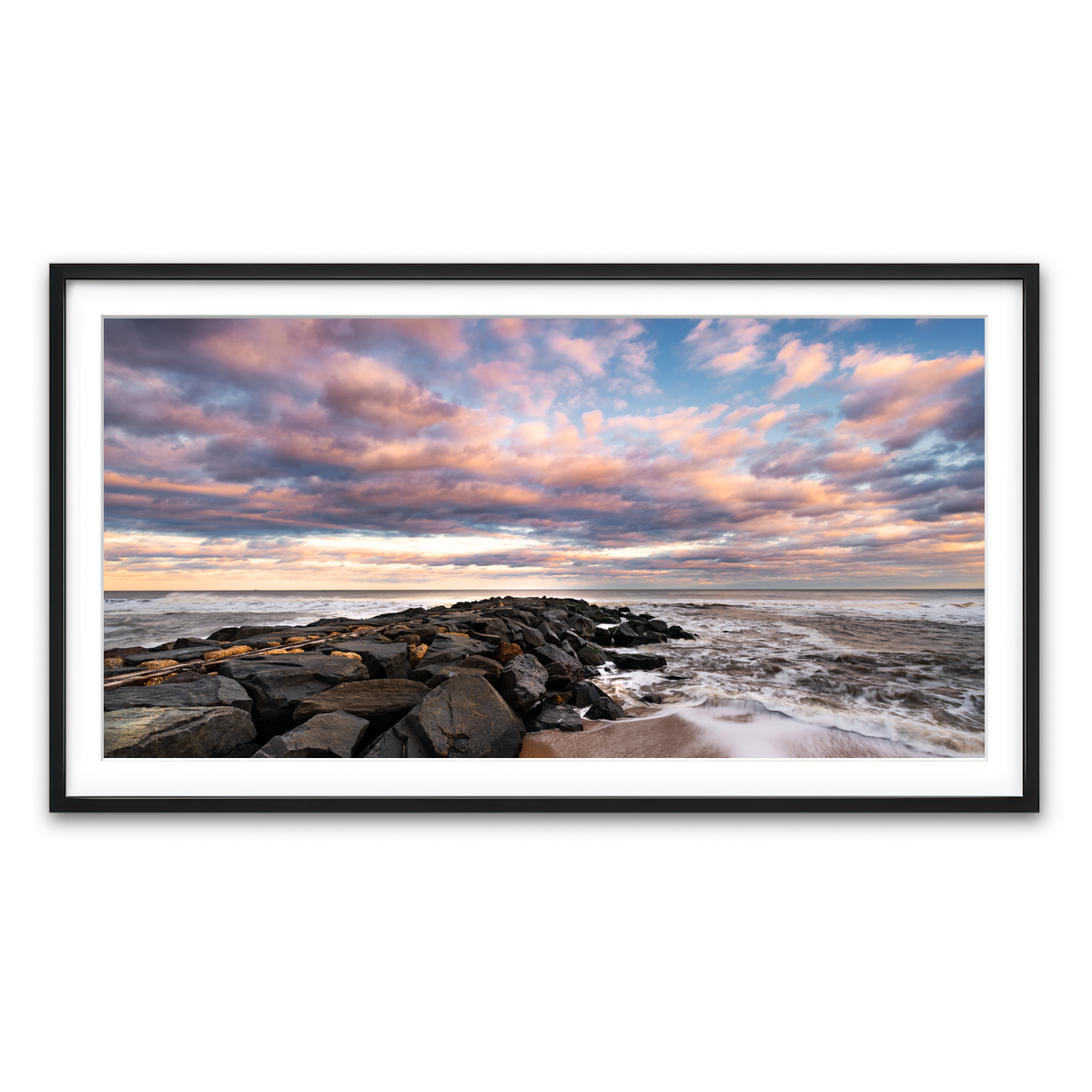 Framed Print 2x1 Black