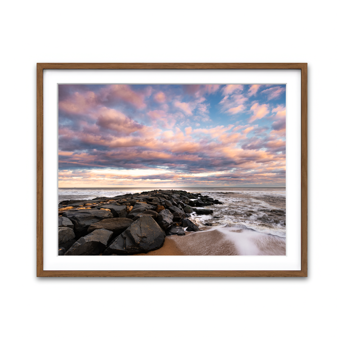 Framed Print 4x3 Walnut
