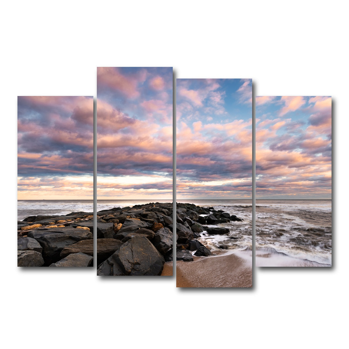 AUTO-MOCKUP WHITE | Cotton Candy | 4 Piece | Gallery Wrap Canvas | group=4_normal