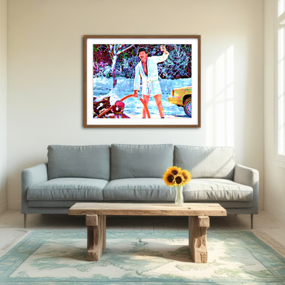 AUTO-MOCKUP ROOM | Cousin Eddie Wall Art