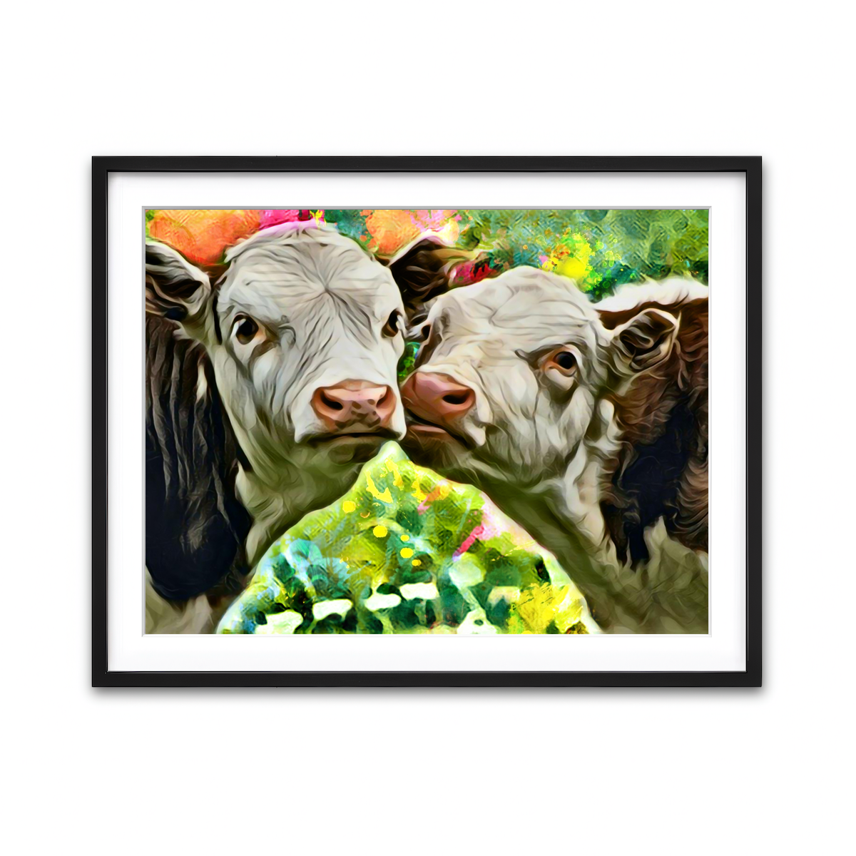 Framed Print 4x3 Black