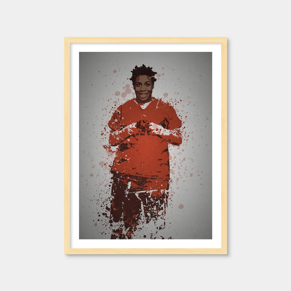 Crazy Eyes Wall Art — Framed Print Format preview