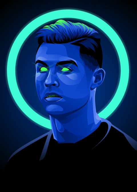 Cristiano Ronaldo Wall Art