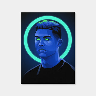 AUTO-MOCKUP WHITE | Cristiano Ronaldo | 1 Piece | Gallery Wrap Canvas | group=3x4