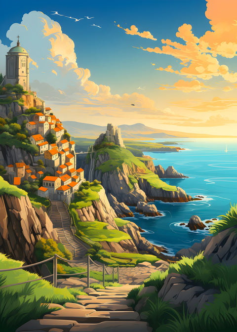 Croatia - The Walls of Dubrovnik Wall Art